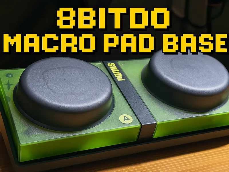 8BitDo Dual Super Buttons – Base  Ángulada