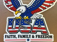 USA EAGLE FAITH, FAMILY & FREEDOM