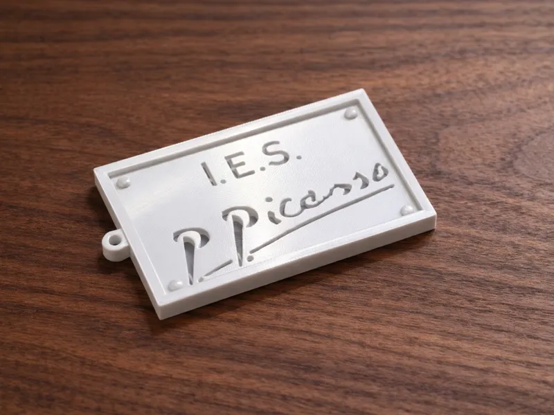 LLAVEROS LOGO IES PABLO PICASSO