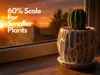 0.2mm layer 2 walls, 7% infill, scaled down to 60% for small
