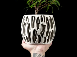Slime Planter Pot by MODERN MACHINE