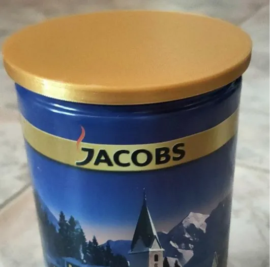 Lids for classic coffee tins (with opening 101 mm)
