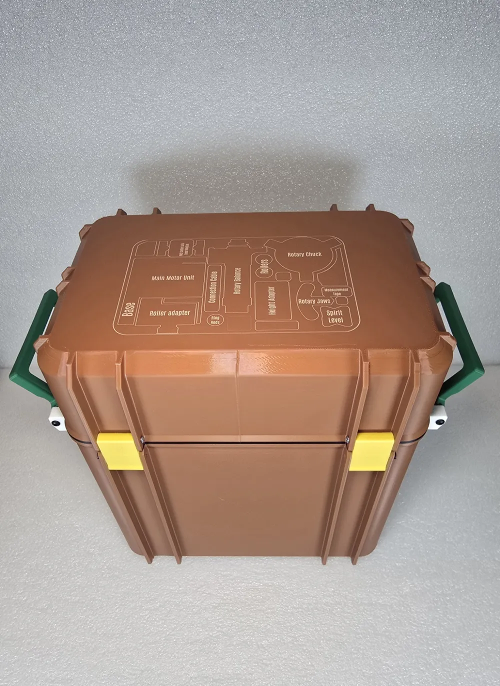 Xtool Storage Box Xtool RA3 + Laser Guide Storage Box/Case - Free 3D Print Model - MakerWorld