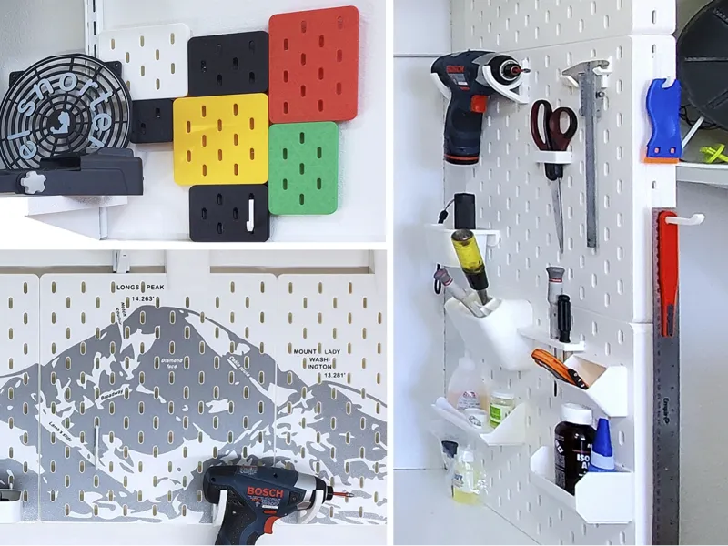 SKATILE: Parametric Skadis Interlock Tiles