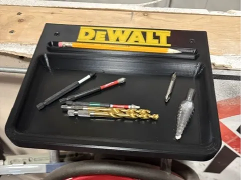 Dewalt Ledge Mount Tool Tray Shelf