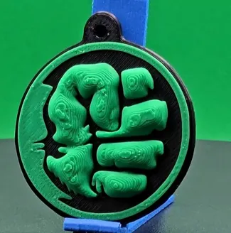 Hulk Keychain