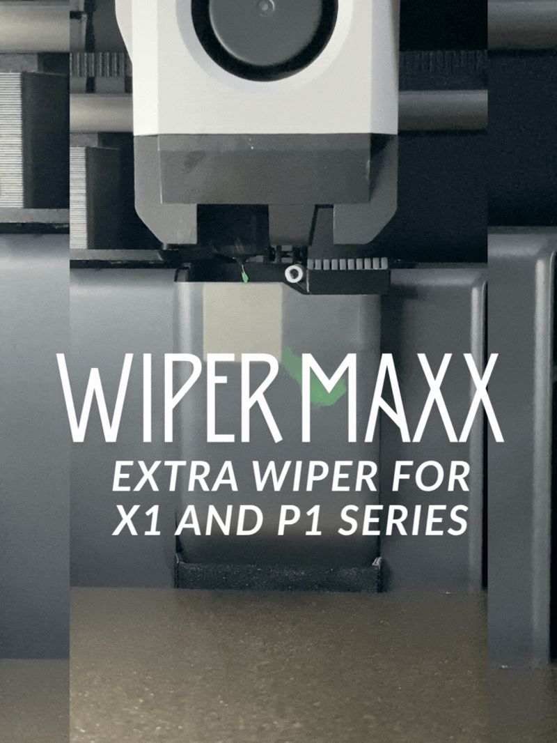 EXTRA NOZZLE SILICONE WIPER P1P P1S X1C X1E