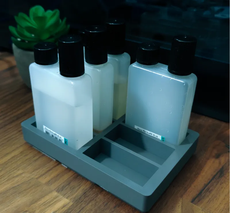 Gridfinity - Rectangle vape bottle holder