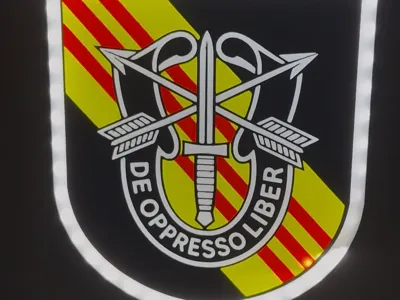 5th Special Forces Group (Airborne) Light Box