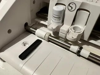 Cameo 3 Silhouette Plotter Seitenanschlag Führung
