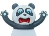 Panda bookmark 