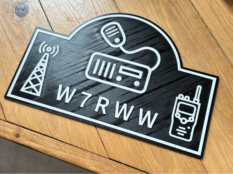 Ham Radio Call Sign.....Sign