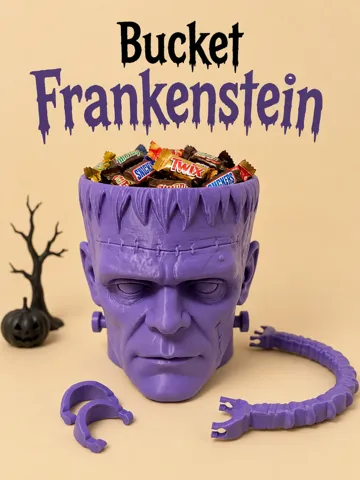 Accesorio para impresora 3D: Bucket Frankenstein — vista de referencia 2