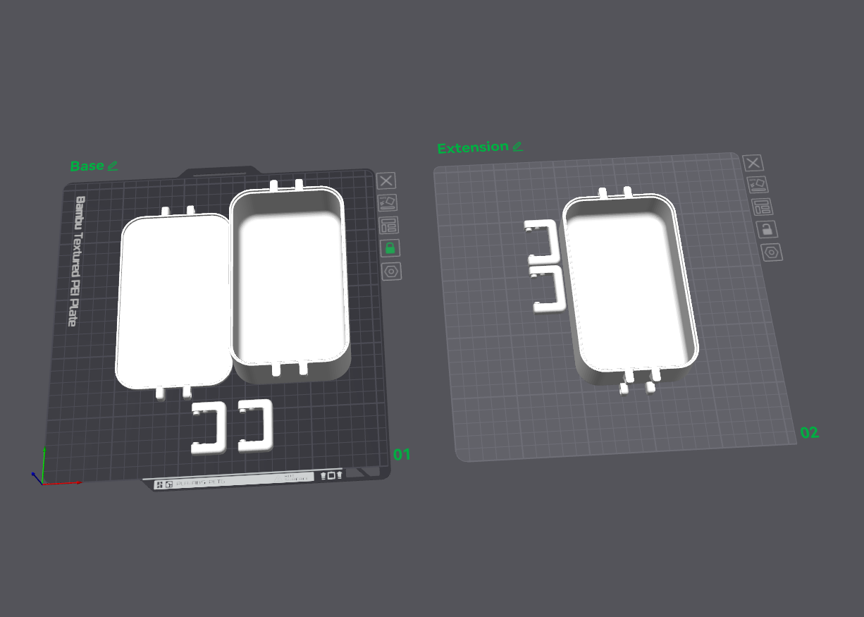 Miniatura 1 do modelo 3D STACKA Box System V2