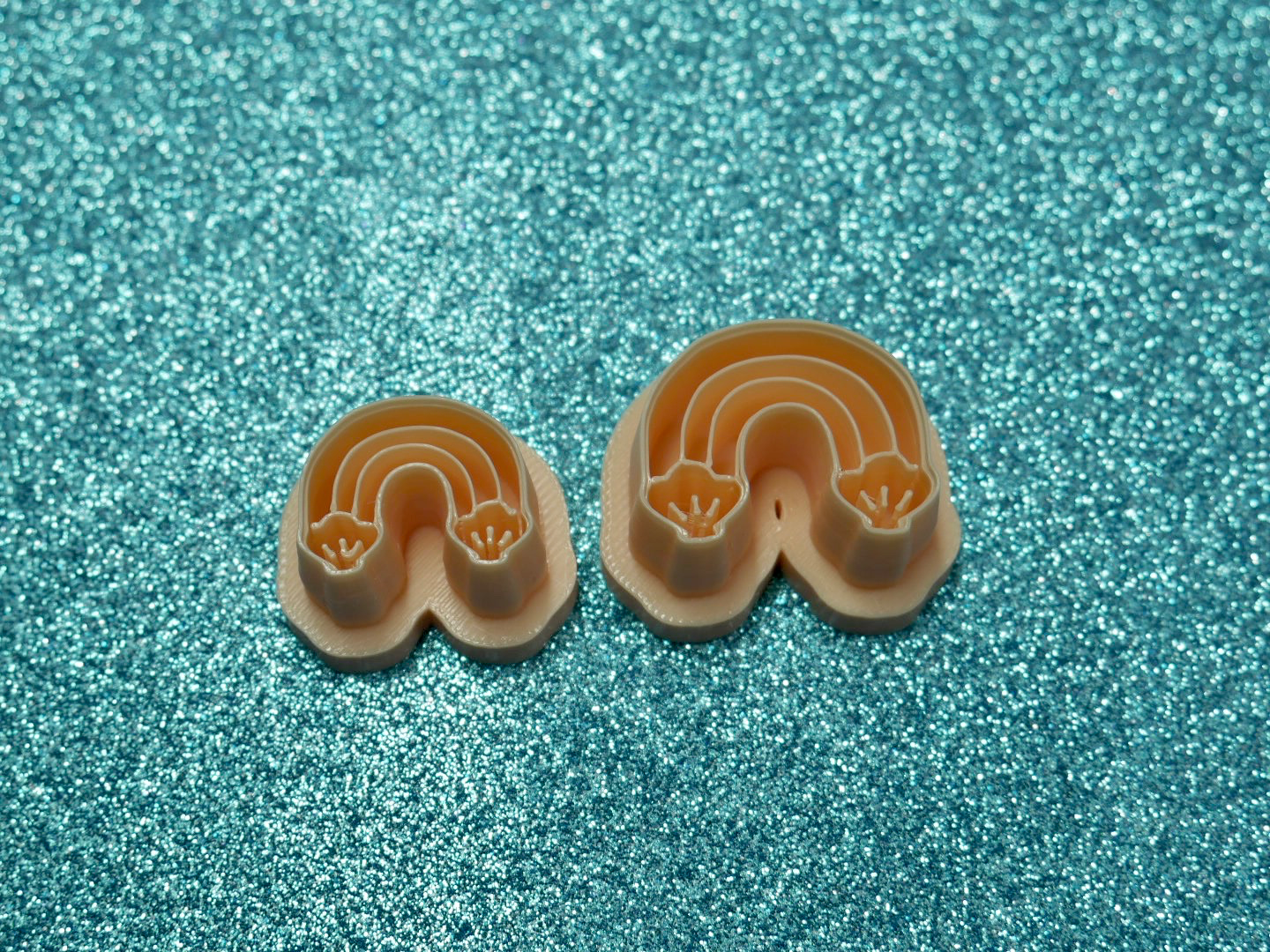 Seashell Conch Rainbow Polymer Clay  Cutter