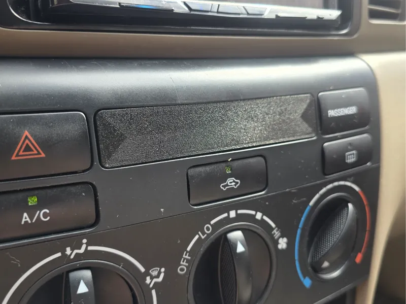 2003-2008 9th Gen Corolla E120 Clock Panel Blank
