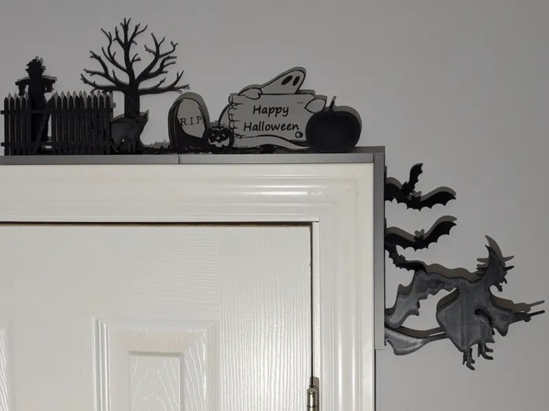Halloween Stand-ins for Modular Door Corner - P1