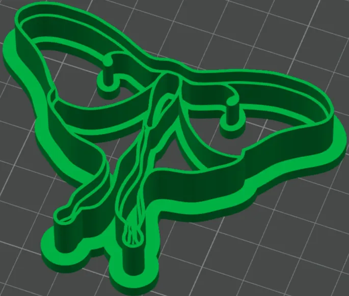 Luna Moth Clay / Cookie Cutter