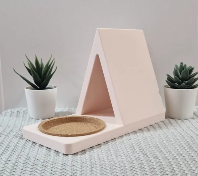 Book Rest/Barn/Holder, 10cm IKEA cork coaster