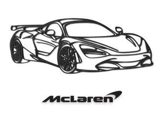 McLaren 720s wall Art 