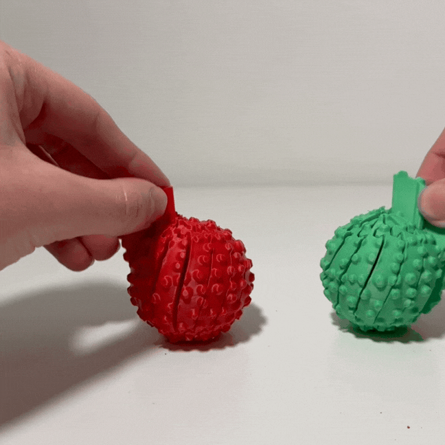Sensory spinning ball fidgets