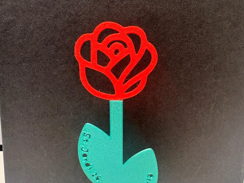 ROSA DE SANT JORDI PERSONALIZABLE