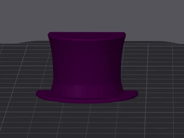Very fine Tophat magnet, fits 15x2mm magnet