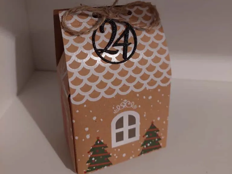 30mm Adventskalender Zahlen Nummerierung DIY