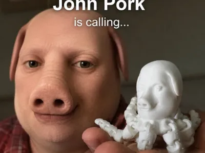 JohnPork articulated octopus!