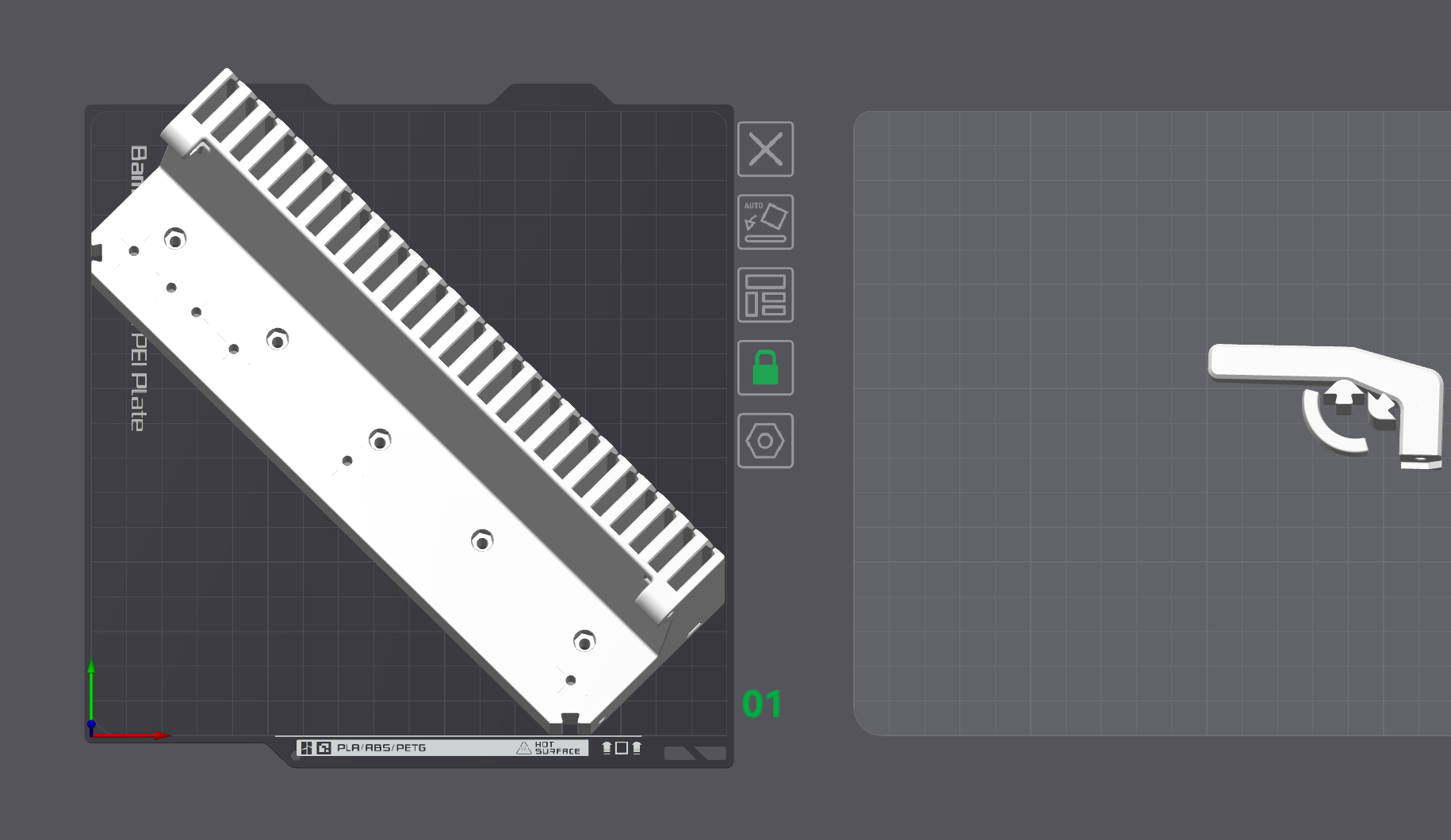Miniatura 10 do modelo 3D 可抽拉式零件收纳架自封袋收纳盒