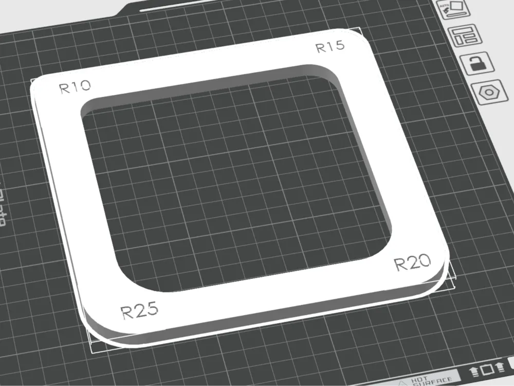 Router Template (R10 to R25 roundings) - Free 3D Print Model - MakerWorld
