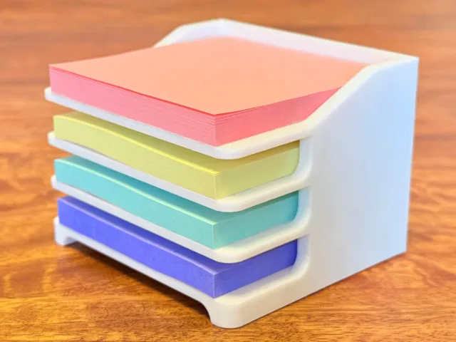 Sticky Note Paper Tray