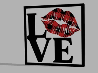 Love-Lips Lightbox