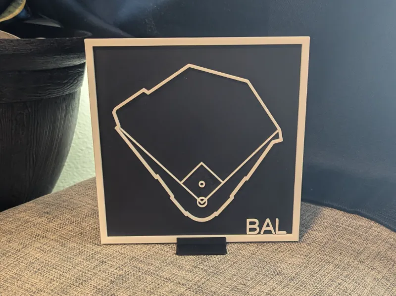 Baltimore Orioles Camden Yards Stadium Display