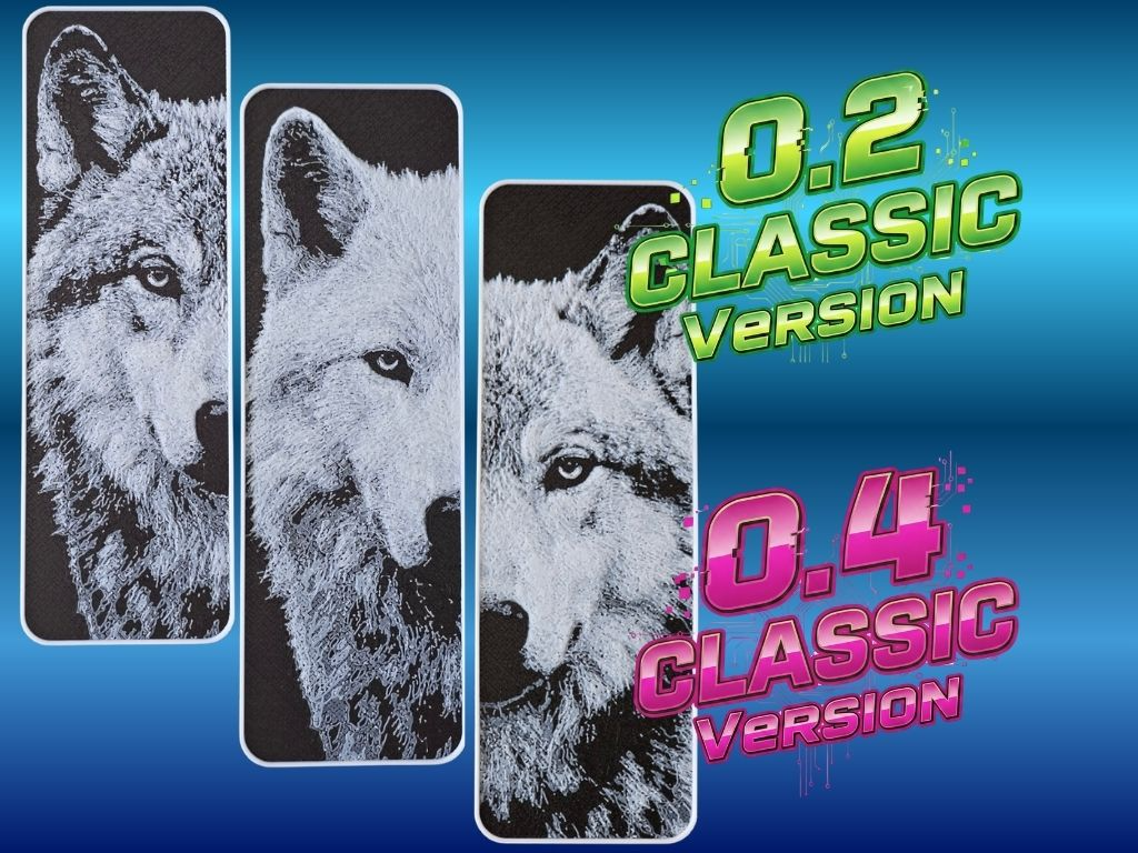 Miniatura 1 do modelo 3D Wolf Collection Bookmark