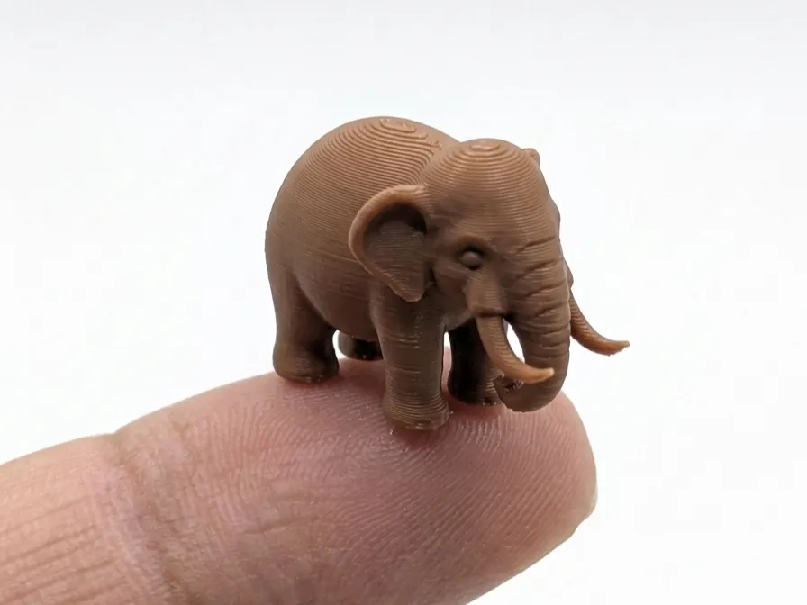 Accesorio para boquillas: The smallest Mammoth in the world (Nozzle 0.4). Referencia del modelo original.