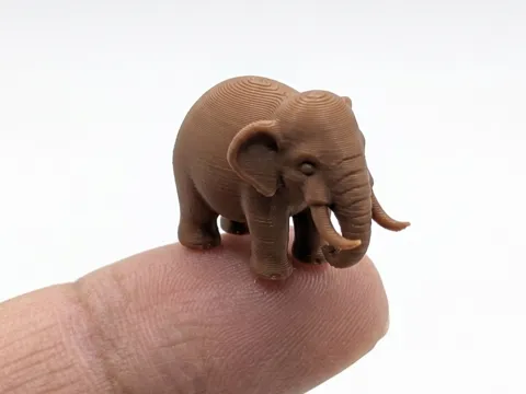 Accesorio para boquillas: The smallest Mammoth in the world (Nozzle 0.4) — referencia de MakerWorld