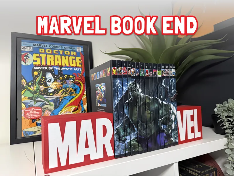MARVEL Bookends | Comic & Book Holder