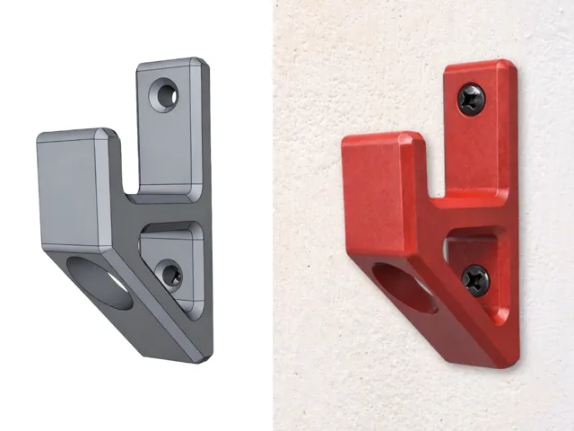 Heavy Duty Wall Hook – Drywall Screw Version