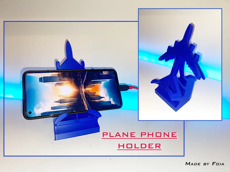 Plane phone holder / Porta telefono aereo