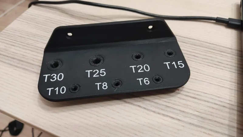 Torx screwdriver holder