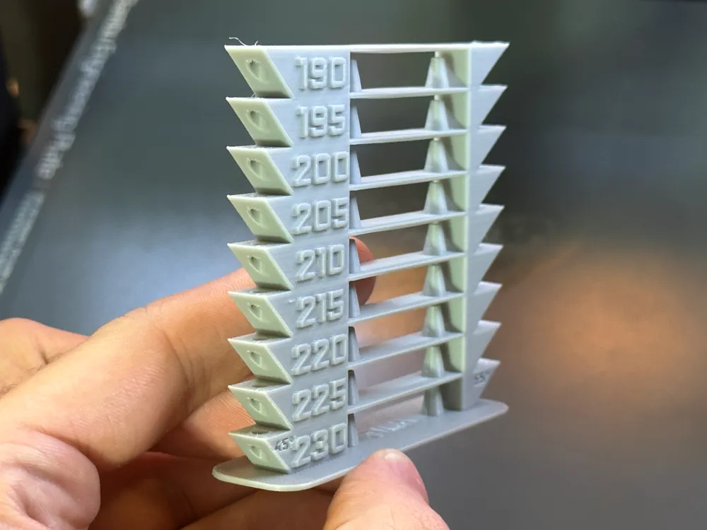 Tower temp temperature tower test pla abs petg by eleazar