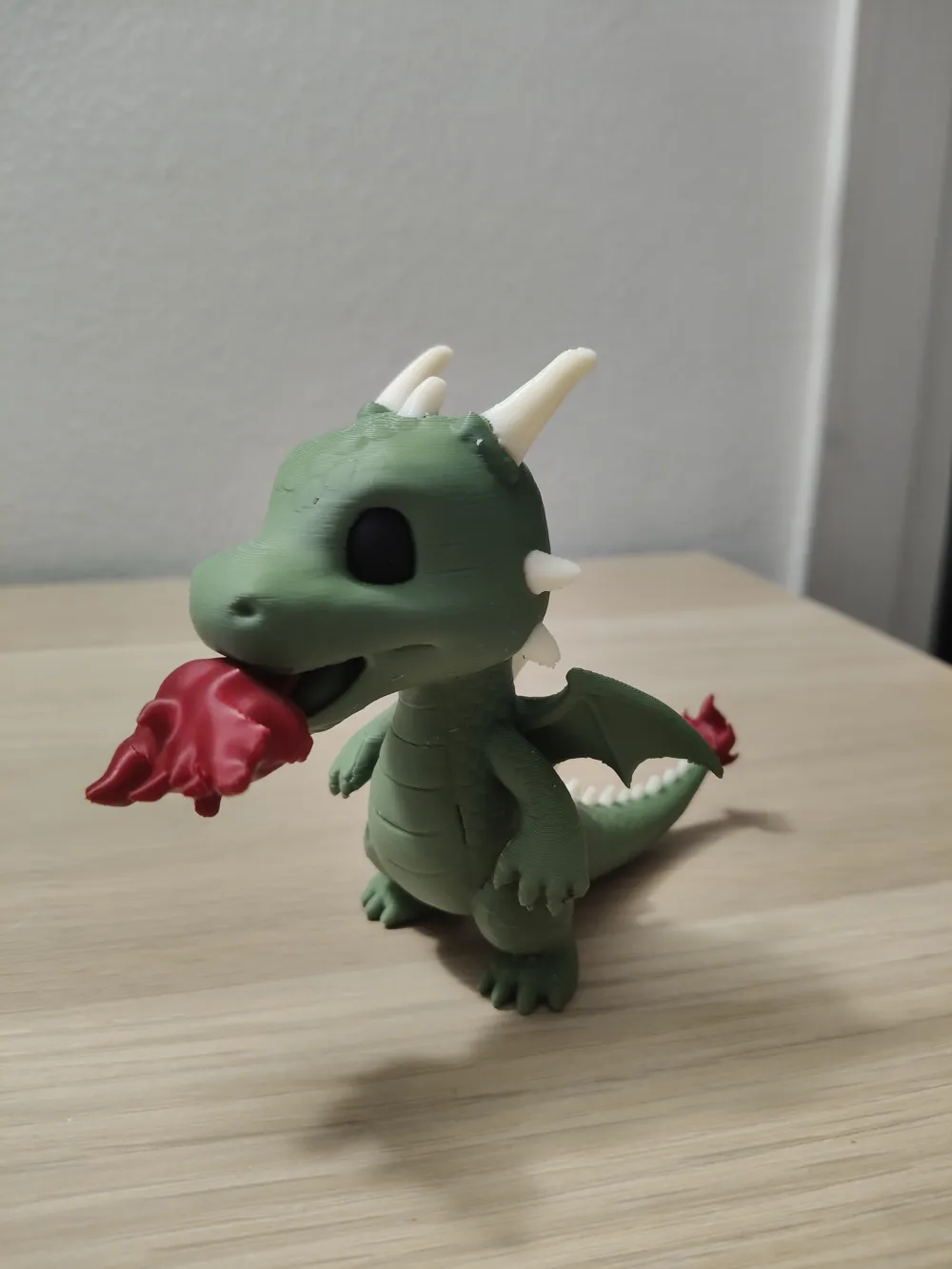 Fire-Breathing Dragon - Free 3D Print Model - MakerWorld
