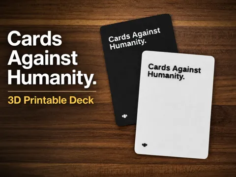 Modelo para impresión 3D: CAH Style Card Generator - Blanks & Multi-Color — referencia de MakerWorld