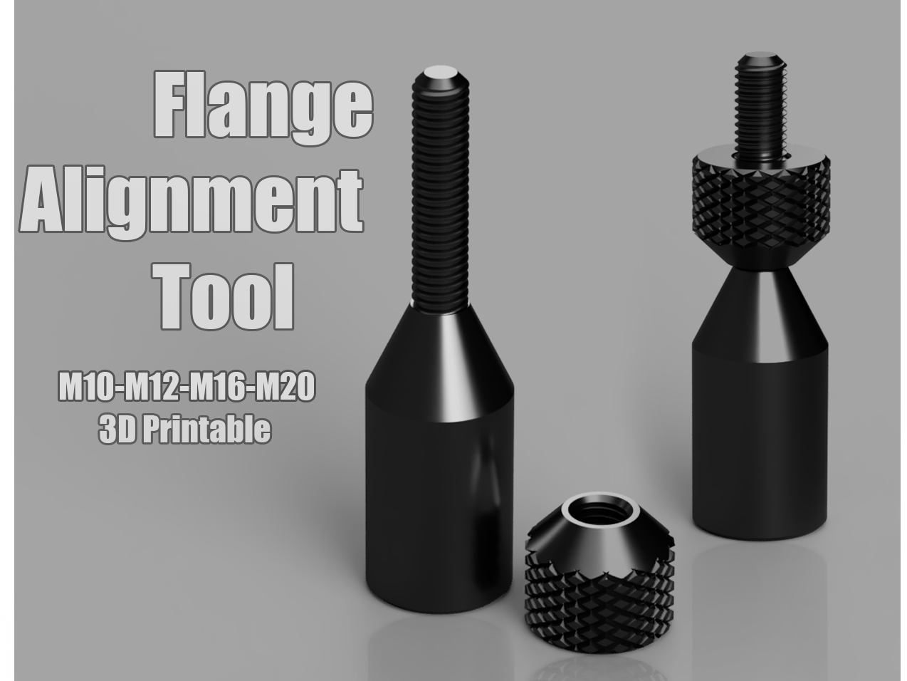 Miniatura 1 do modelo 3D Flange Alignment Tool 