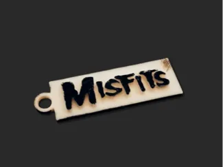 Misfits keychain punk