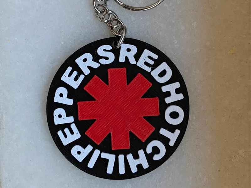 Llavero Red hot chili peppers