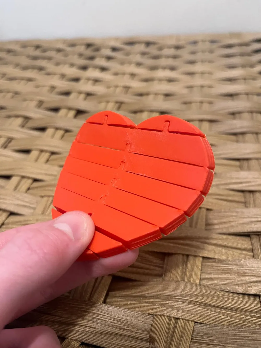 Flexi Valentine's Heart - Free 3D Print Model - MakerWorld