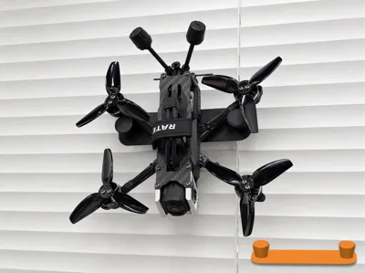 universal FPV drone wall mount