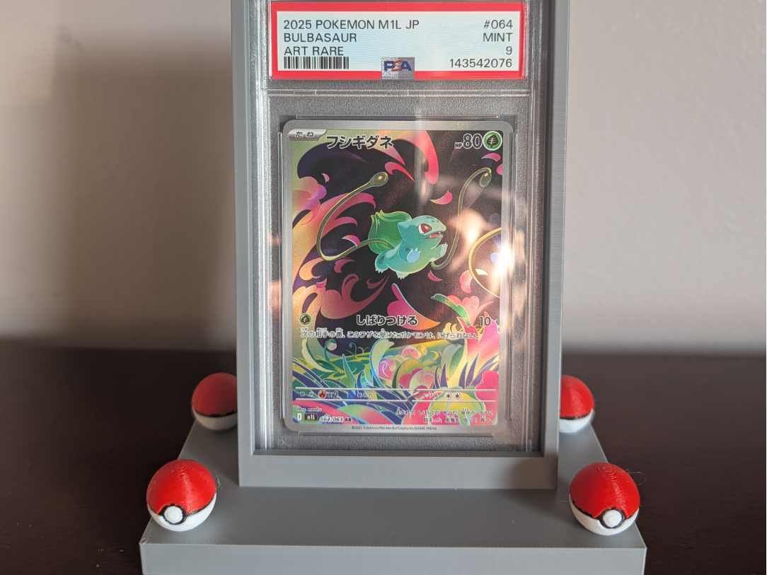 Pokeball PSA Display Stand